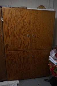 Cabinet with all contents