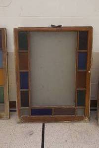 Stained Glass Window Pane 33 x 42