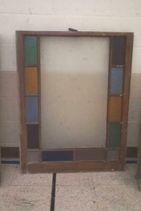 Stained Glass Window Pane 33 x 42