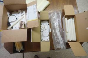 Vigil Candles, papers, wicks, anc candles