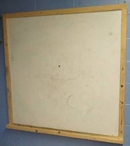 White Board 50 x 49