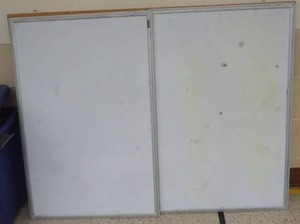Two White Boards 24 x 36