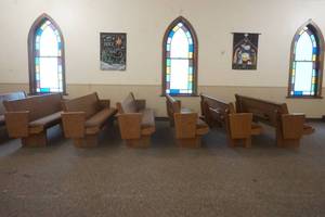 Six Pews 95 Wide