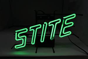 lot 2 image: Stite Beer Light All Original Neon...