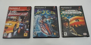 lot 41 image: Vintage Gaming...PlayStation 2 Jet X2o, Midnight Club Street Racing, Conflict Desert Storm