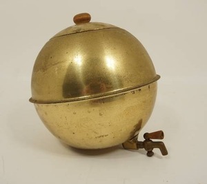 lot 47 image: Time-Bomb Brass-Style Beverage Dispenser wSpigot...