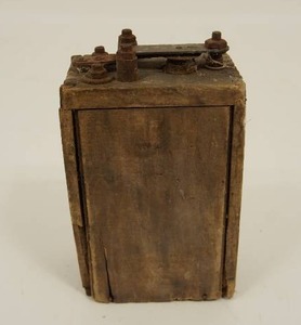 lot 56 image: Vintage 1908-1927 Ford Model T Coil Box Ford Script Antique...