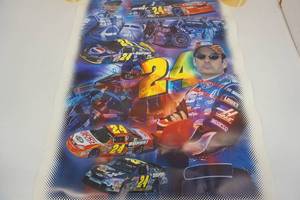 lot 71 image: 2002 Jeff Gordon 4 Time Champion poster