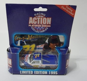 lot 117 image: Highly Collectible Rare Find...NASCAR Action Racing Platinum Series Collectables 164 Diecast Kenji Momota #71 Marukatsu 1995 Chevy Super Truck
