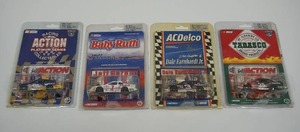 lot 124 image: NASCAR Action Racing Collectables 164 Diecast Platinum Series Mike Skinner #31 Lowes, Jeff Gordon #1 Baby Ruth, Dale Earnhardt Jr. #3 AC Delco, Todd Bodine #35 Tabasco