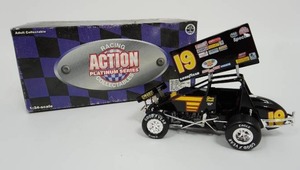 lot 138 image: Stevie Smith #19 Ingersoll-Rand Sprint Car Action Racing 124 NASCAR Diecast Car...