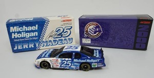 lot 140 image: Jerry Nadeau #25 Michael Holigan 2000 Monte Carlo Action Racing 124 NASCAR Diecast Car BANK.....