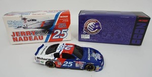 lot 149 image: JERRY NADEAU #25 MICHAEL HOLIGAN COAST GUARD 2000 MONTE CARLO Action Racing 124 NASCAR Diecast Car BANK.....