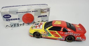 lot 153 image: Terry Labonte #5 Kelloggs Suzuka Japan 1996 Chevrolet Monte Carlo Action Racing 124 NASCAR Diecast Car BANK...