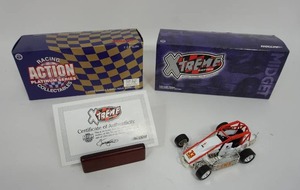 lot 166 image: Danny Drinan #33 1995 Midget Xtreme Action Racing 124 NASCAR Diecast Car...