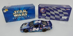 lot 167 image: Jeff Gordon #24 Star Wars Episode 1 Pepsi Monte Carlo 1999 Action Racing 124 NASCAR Diecast Car BANK...