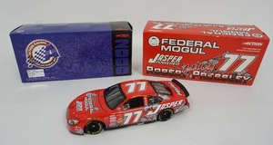 lot 181 image: Robert Pressley #77 Jasper Engines Federal Mogul 2000 Ford Taurus 124 Diecast Car BANK...