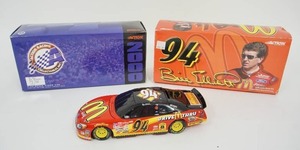 lot 184 image: BILL ELLIOTT #94 McDonalds 2000 Ford Taurus Action Racing 124 NASCAR Diecast Car BANK...