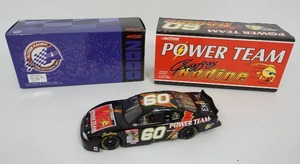 lot 185 image: Goeffrey Bodine #60 Power Team 2000 Monte Carlo Action Racing 124 NASCAR Diecast Car BANK...