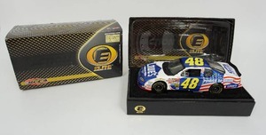 lot 196 image: Jimmie Johnson #48 Lowes 124 RCCA Elite Racing NASCAR Diecast Car...
