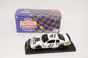 lot 229 image: #41 Kodak 124  Action Racing NASCAR Die-Cast Car BANK..