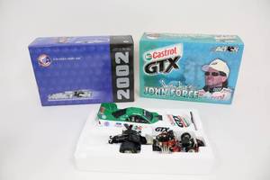 lot 232 image: John Force 2002 Castrol GPX 124 Action Racing NASCAR Die-Cast Car Mustang...