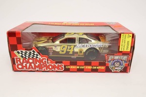 lot 236 image: Bill Elliot #94 McDonalds 124 Racing Champions 50th Anniversary Die-Cast Car...
