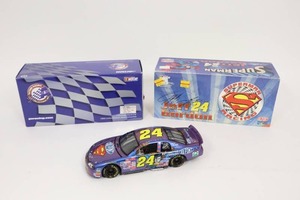 lot 241 image: Jeff Gordon #24 Superman Racing 124 Action Racing NASCAR Die-Cast Car...