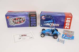 lot 243 image: Sammy Swindell #1 Channellock 2001 124 Xtreme Action Racing Sprint Car...