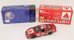 lot 246 image: Elliot Sadler #21 Citgo 124 Action Racing NASCAR Die-Cast Car 2001...