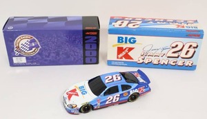 lot 247 image: Jimmy Spencer #26 Big K-Mart 124 Action Racing NASCAR Die-Cast Car BANK 2000..