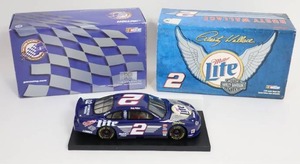 lot 248 image: Rusty Wallace #2 Miller Lite Harley Davidson 124 Action Racing NASCAR Die-Cast Car...