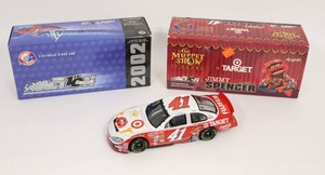 lot 253 image: Jimmy Spencer #41 Target The Muppet Show 124 Action Racing NASCAR Die-Cast Car 2002...