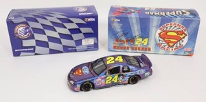 lot 260 image: Jeff Gordon #24 Superman Racing 124 Action Racing NASCAR Die-Cast Car...