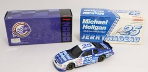 lot 278 image: Jerry Nadeau #25 Michael Holigan 2000 Monte Carlo Action Racing 124 NASCAR Diecast Car BANK.....