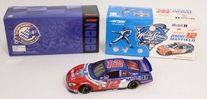 lot 282 image: Jeremy Mayfield #12 World Series 2000 Mobil 1 124 Action Racing NASCAR Die-Cast Car...