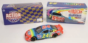 lot 283 image: Jeff Gordon #24 Du Pont 124 Action Racing Platinum Series NASCAR Die-Cast Car...