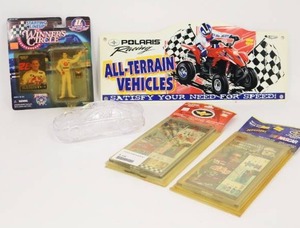 lot 313 image: NASCAR UPS Dale Jarrett #88 124-Scale Candy Dish Limited Edition, Jeff Gordon 05 17 97 Winston Select Commemorative Ticket SEALED, Winston Million Wins Ticket...