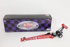 lot 387 image: Action 124 Scale Diecast Dragster 1997 Budweiser K.Bernstein