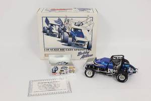 lot 411 image: GMP 1a Bobby Allen Shark Sprint Car 118 Scale 1990 Knoxville Winner