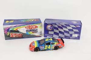lot 415 image: 1999 Jeff Gordon #24 DuPont NASCAR Diecast 124