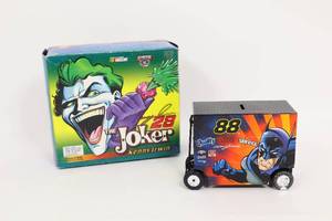 lot 490 image: 50TH ANNIVERSARY BATMAN DALE JARRETT 88 COIN BANK 118th SCALE TOOL BOX TOY