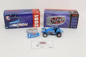 lot 534 image: Action Racing, Sammy Swindell, #1 Channellock, 2001 Sprint Car 124