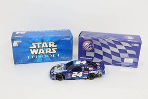 lot 444 image: Vintage1999 Star Wars Nascar Jeff Gordon #24 164 Die Cast Car