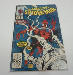 lot 12 image: The Amazing Spider-Man #302 Chaos in Kansas Artist Todd McFarlane Marvel Comic Book