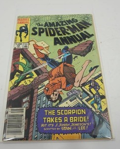 lot 23 image: The Amazing Spider-Man Annual #18 MARVEL Comics 1984 Scorpion Takes a Bride