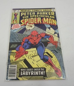 lot 32 image: MARVEL COMICS PETER PARKER SPECTACULAR SPIDER-MAN #35 Labyrinth OCT 1979
