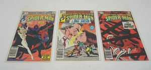 lot 38 image: (3) Peter Parker The Spectacular Spiderman #79 #80 #81 Comic Books
