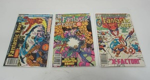 lot 45 image: (3) 1980s Marvel Comics Fantastic Four #250 #251 #252 Comic Books...