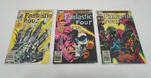 lot 47 image: (3) 1980s Marvel Comics Fantastic Four Annihilus Appearance #256 #257 #258 Comic Books...